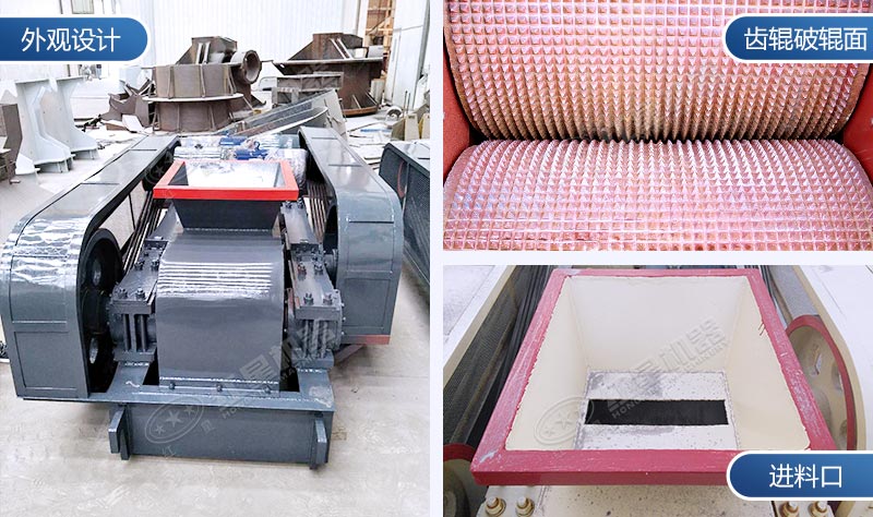 對輥（滾）式粉碎機結構細節(jié)