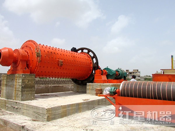 磁選機(jī)施工現(xiàn)場(chǎng)