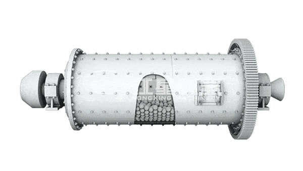 水泥球磨機(jī)原理圖