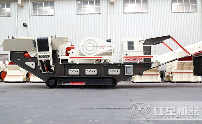履帶式車載移動破碎機(jī)