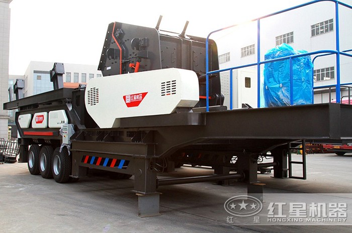 輪胎式車載移動破碎機(jī)