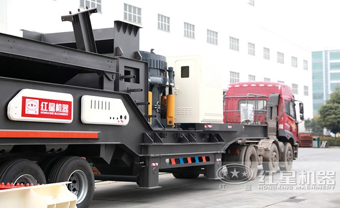 輪胎式移動破碎機(jī)