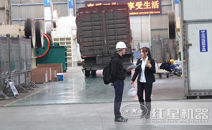 用戶到廠實(shí)地參觀，選型