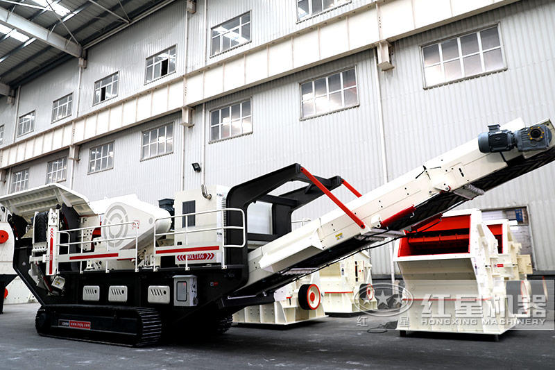 建筑垃圾破碎機廠區(qū)，免費帶料考察