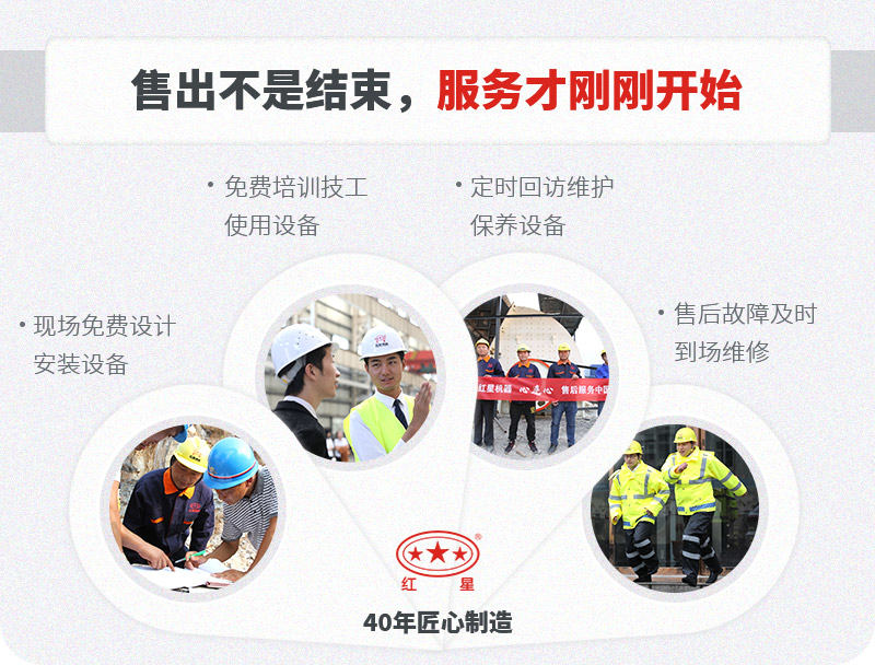 選擇紅星機器新型錘破碎石機，售后有保證