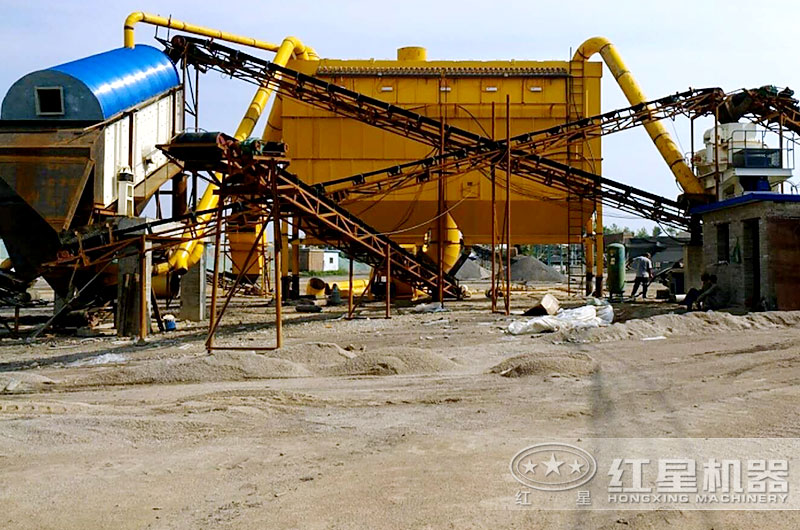 機制砂設(shè)備作業(yè)現(xiàn)場