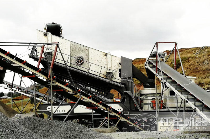 移動(dòng)式混凝土破碎機(jī)，一體化生產(chǎn)提高效率40%