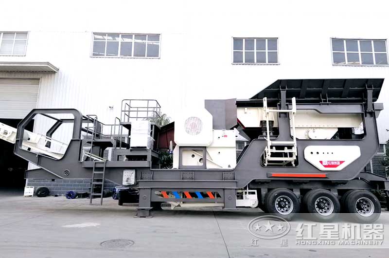 移動式鄂式破石機，隨時移動，智能控制