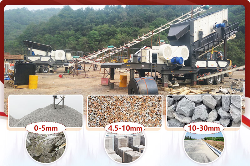 建筑垃圾變廢為寶，成品規(guī)格多